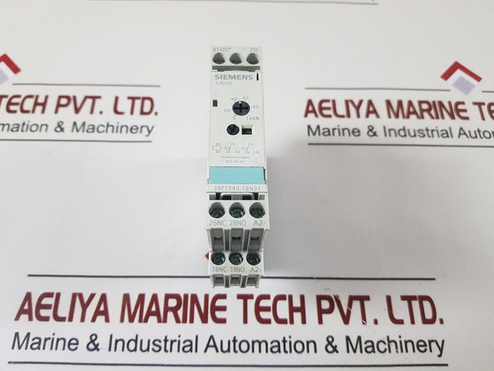 Siemens 3Rp1540-1Bn31 Time Relay