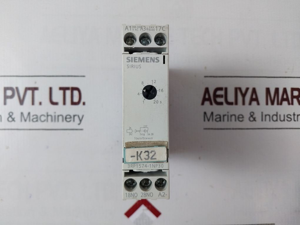 Siemens 3Rp1574-1Np30 Time Relay