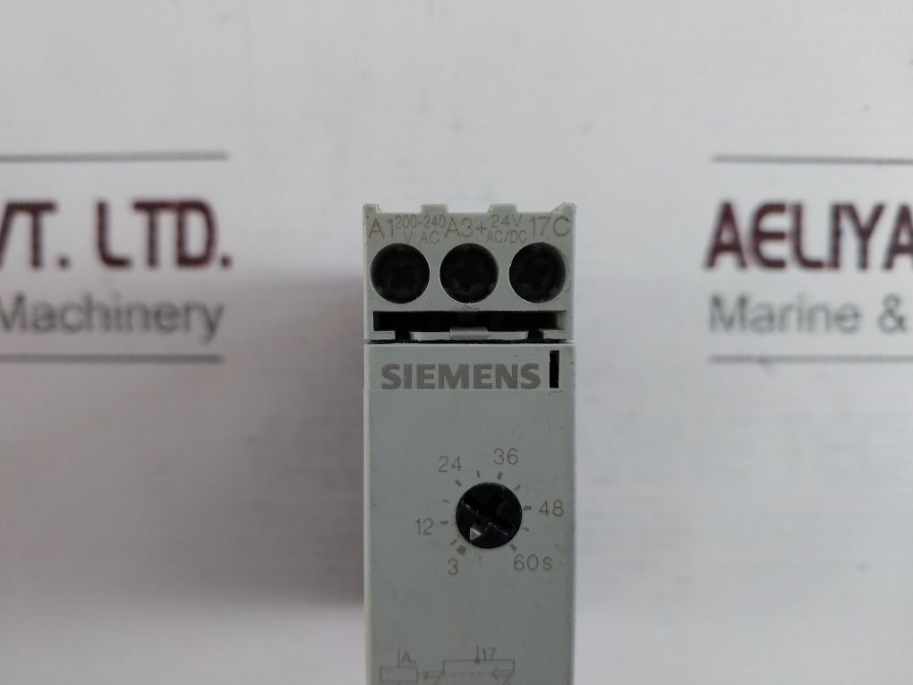 Siemens 3Rp1576-1Np30 Star/Delta Timer 3-60Sec
