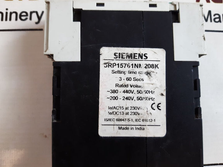 Siemens 3Rp1576-1Nm20 Star/Delta Timer 3Rp15761Nm208K