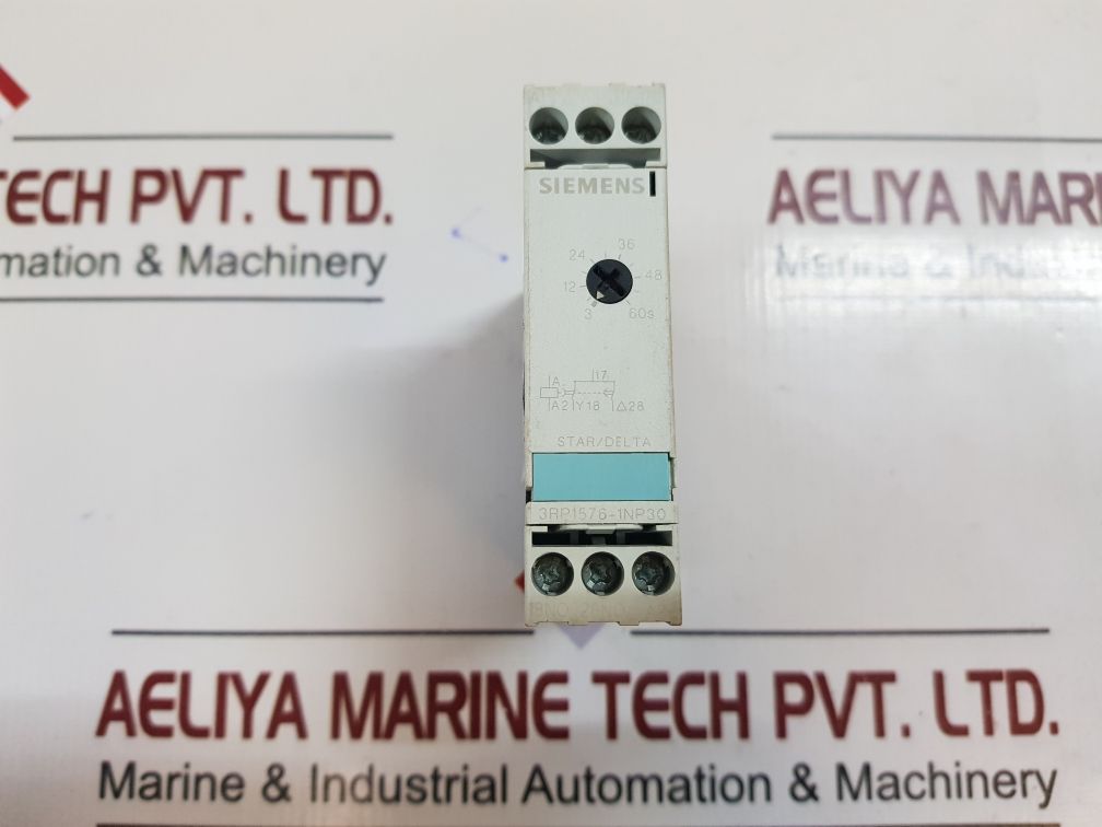 Siemens 3Rp15761Np308K Star-delta Electronic Timer
