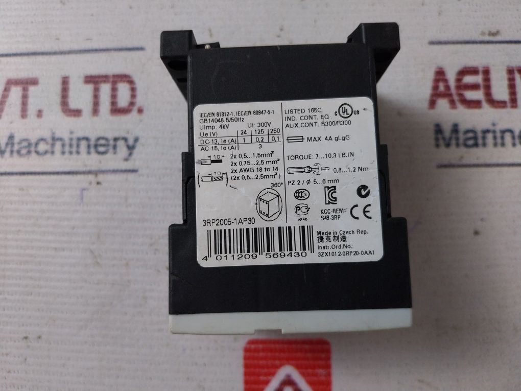 Siemens 3Rp2005-1Ap30 Timer Relay