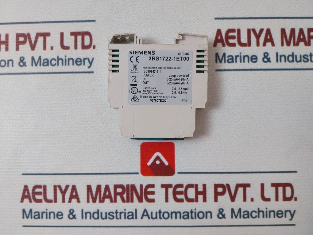 Siemens 3Rs1722-1Et00 Single Interface Converter