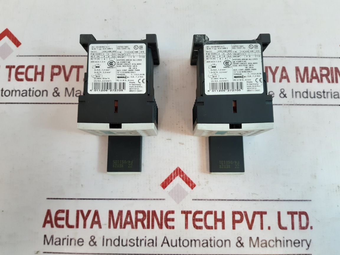 Siemens 3Rt1010-1Bb41 Contactor