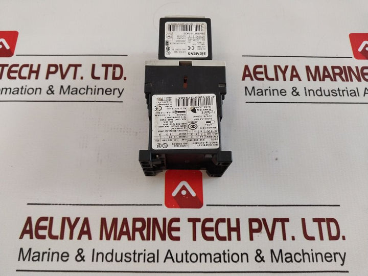 Siemens 3Rt1015-1Ab01 Contactor With 3Rh1911-1Fa22 Auxiliary Contact