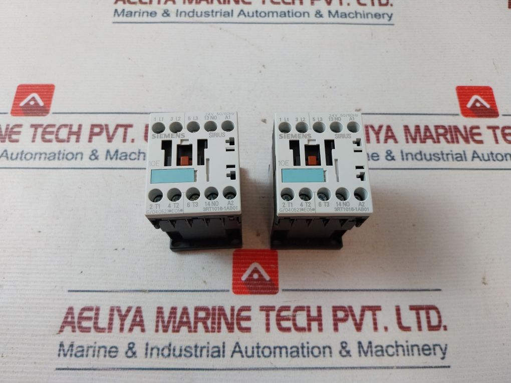 Siemens 3Rt1016-1Ab01 Contactor 20A 600Vac