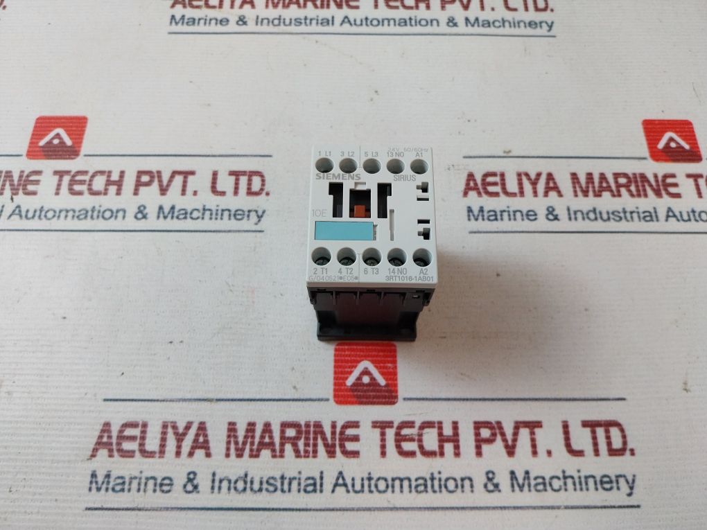 Siemens 3Rt1016-1Ab01 Contactor 20A 600Vac