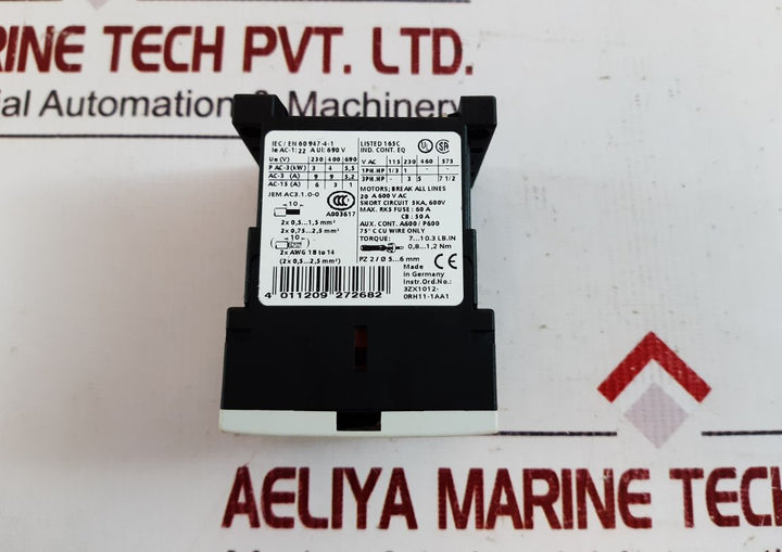 Siemens 3rt1016-1ap01 contactor 230v 50/60hz