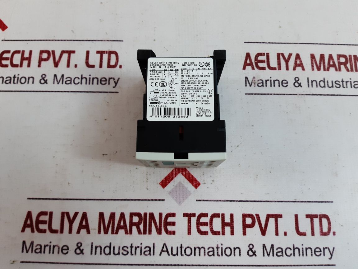 Siemens 3Rt1016-1Ap01 Contactor