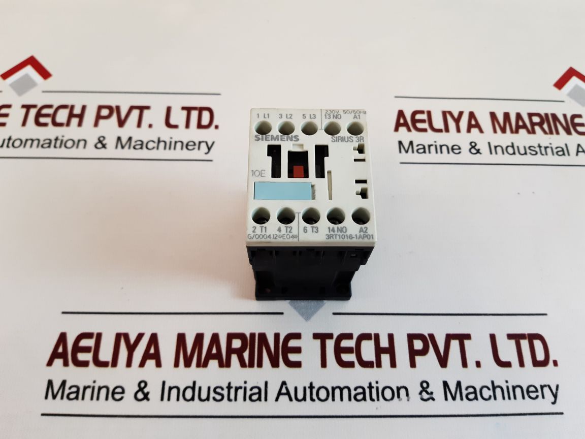 Siemens 3Rt1016-1Ap01 Contactor 230V 5060Hz Free Shipping