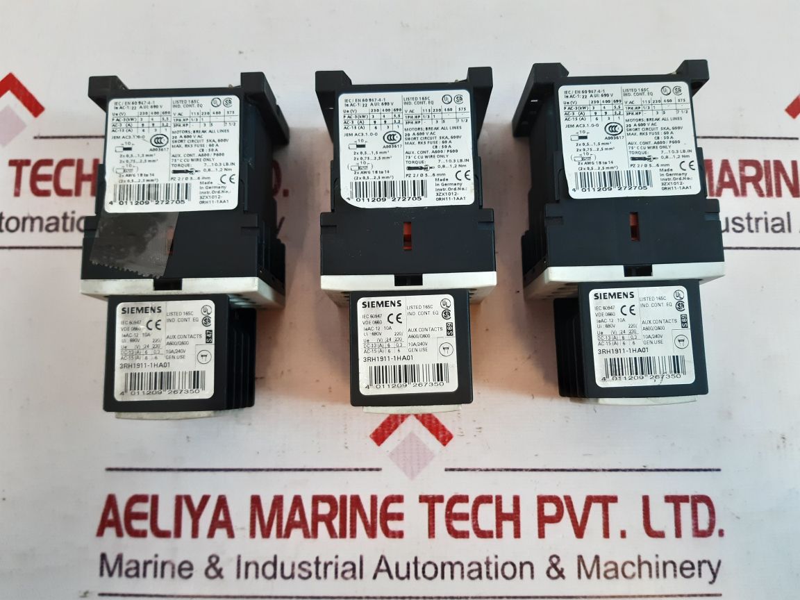 Siemens 3Rt1016-1Bb41 Contactor