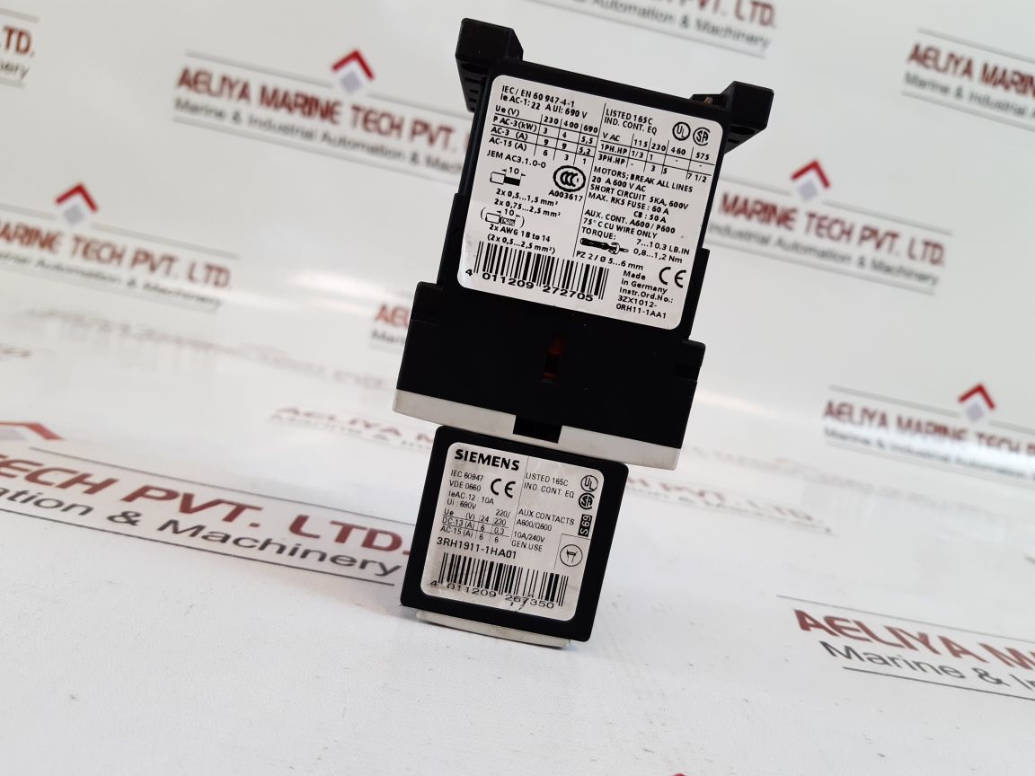 Siemens 3Rt1016-1Bb41 Contactor