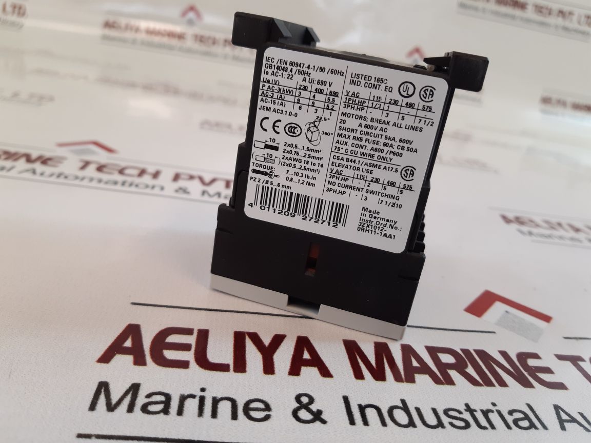 Siemens 3Rt1016-1Bb42 Contactor