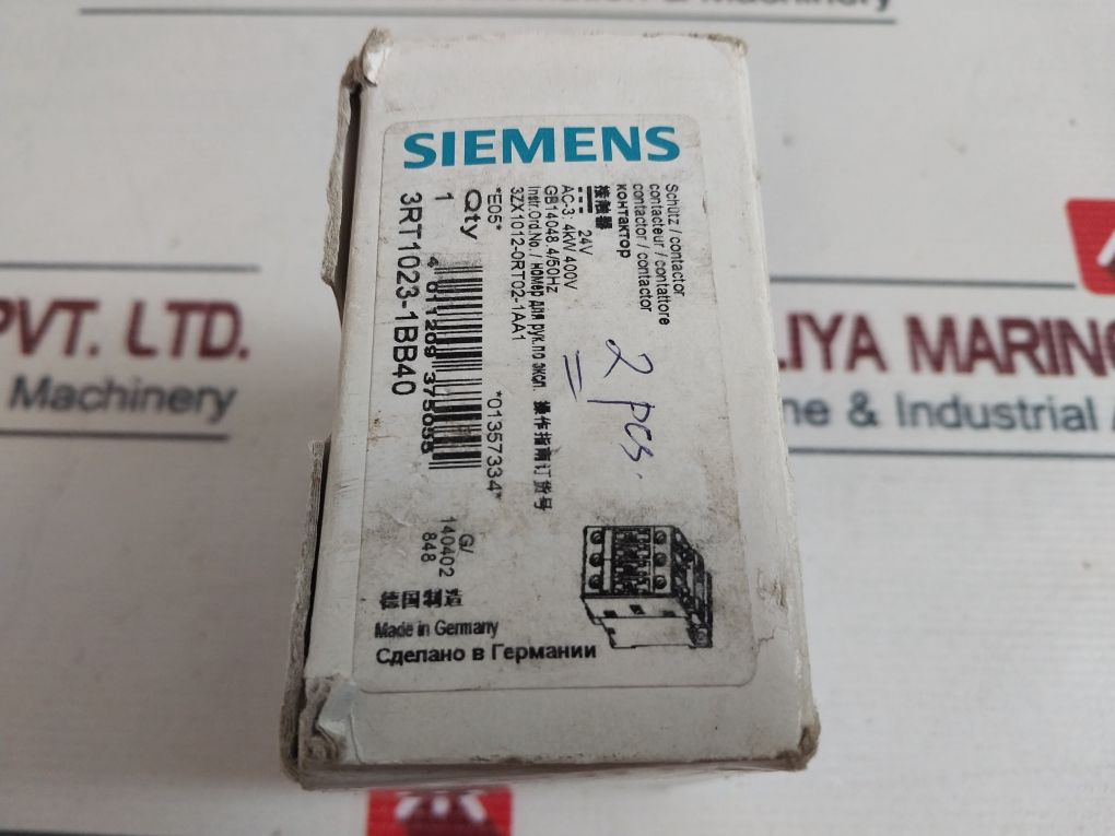 Siemens 3Rt1023-1B..0 Contactor