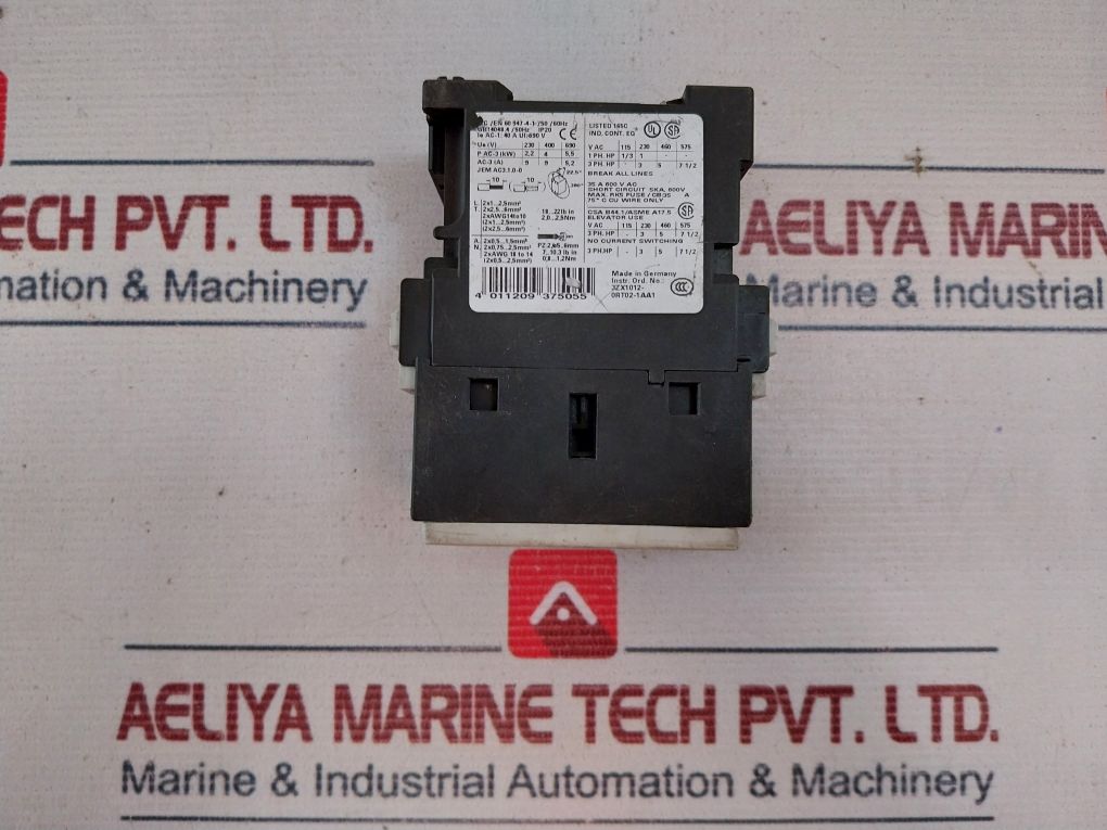 Siemens 3Rt1023-1B..0 Contactor Dc 24V