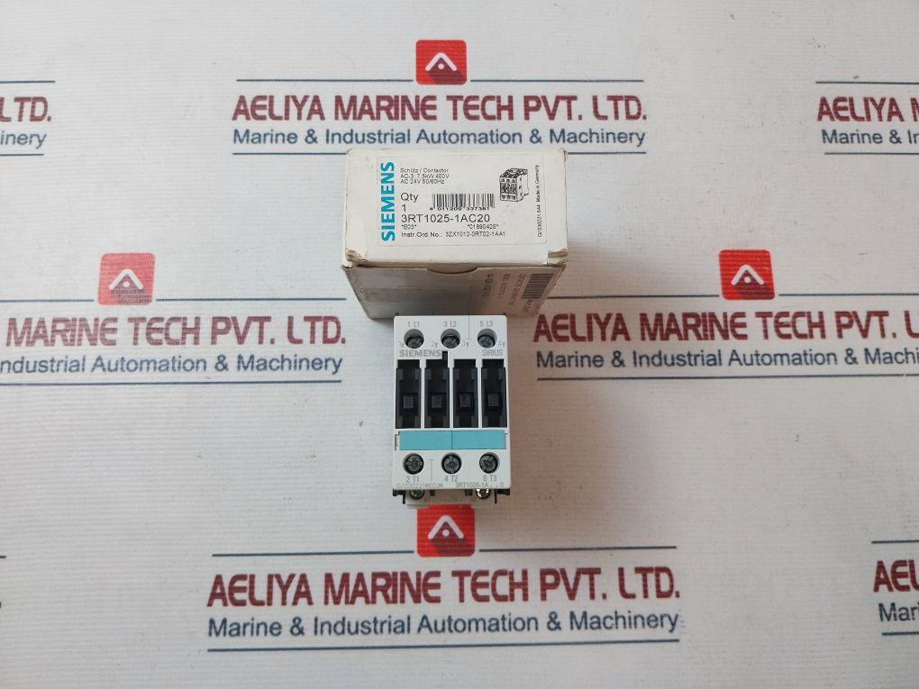 Siemens 3Rt1025-1Ac20 Power Contactor