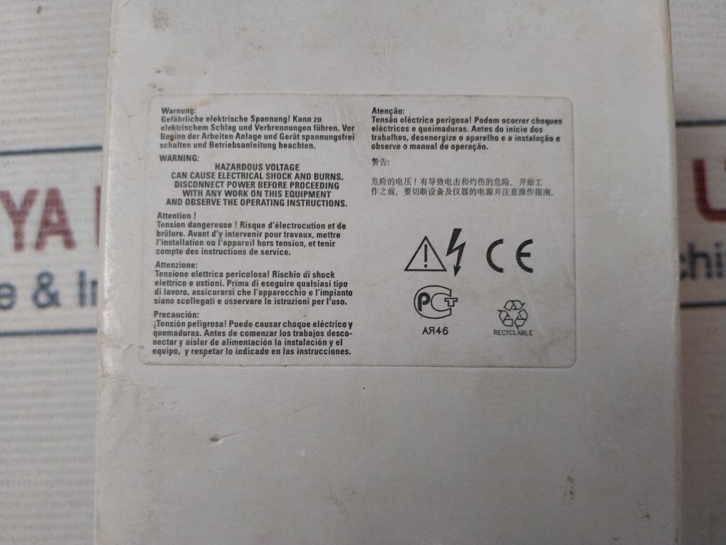 Siemens 3Rt1025-1Ac20 Power Contactor