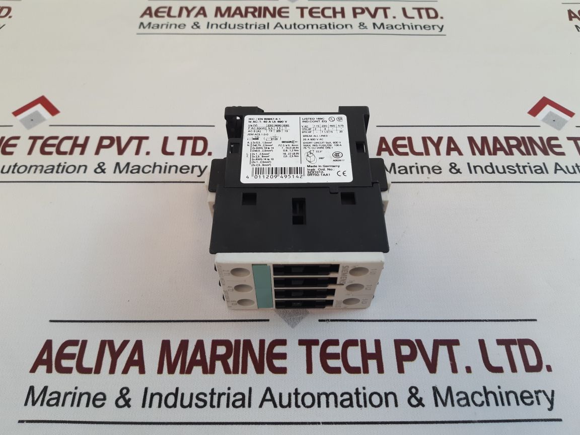 Siemens 3Rt1026-1A..0 Contactor