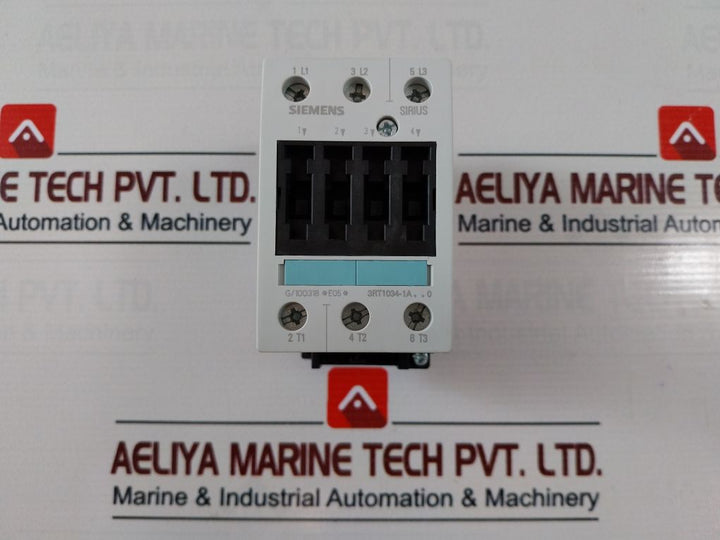 Siemens 3Rt1034-1Al20 Power Contactor 45A 600V Ac