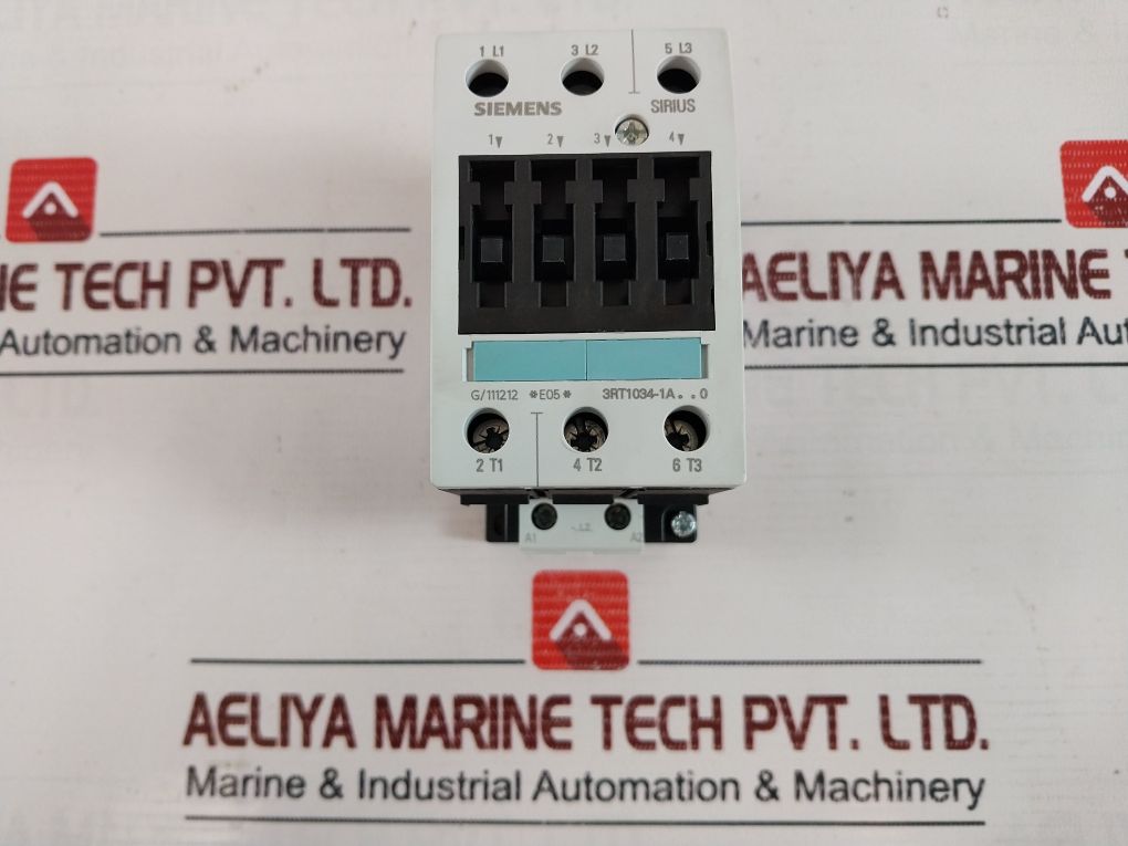 Siemens 3Rt1034-1Al20 Power Contactor 45A 600Vac