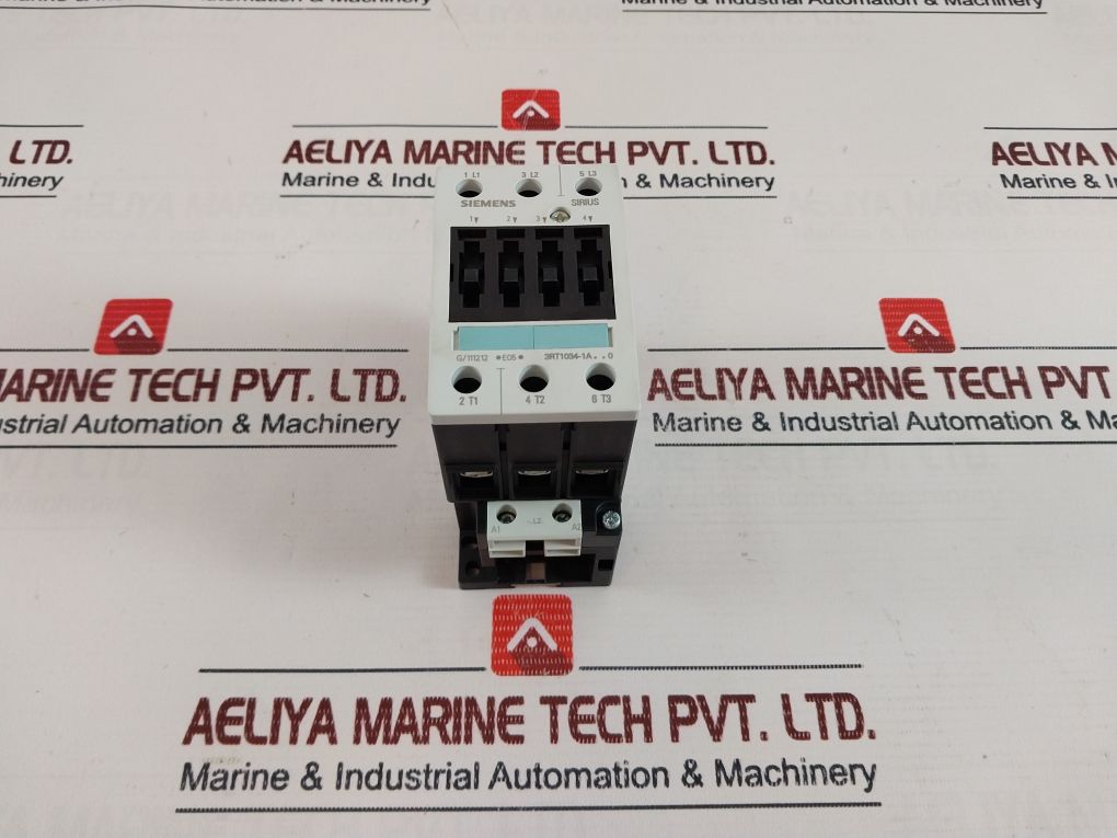 Siemens 3Rt1034-1Al20 Power Contactor 45A 600Vac