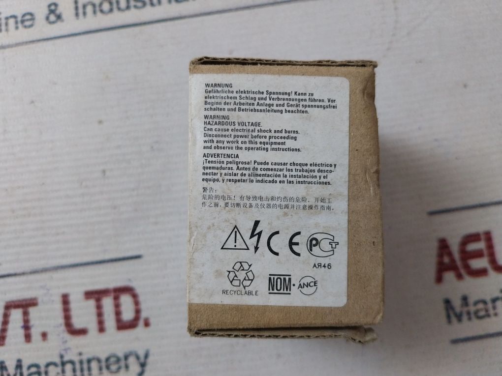 Siemens 3Rt1034-1An20 Power Contactor 45A 600V Ac