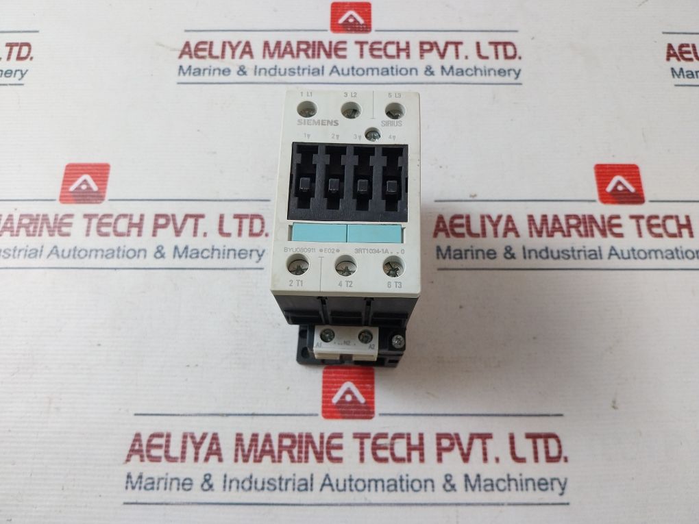 Siemens 3Rt1034-1An20 Power Contactor 45A 600V Ac