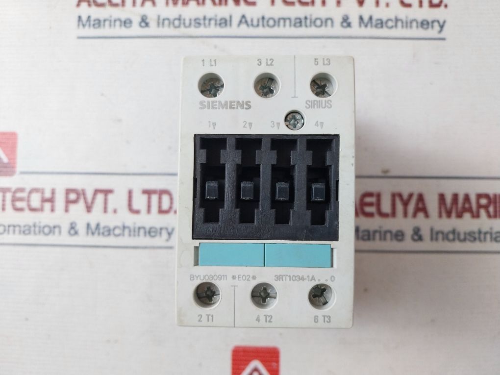 Siemens 3Rt1034-1An20 Power Contactor 45A 600V Ac