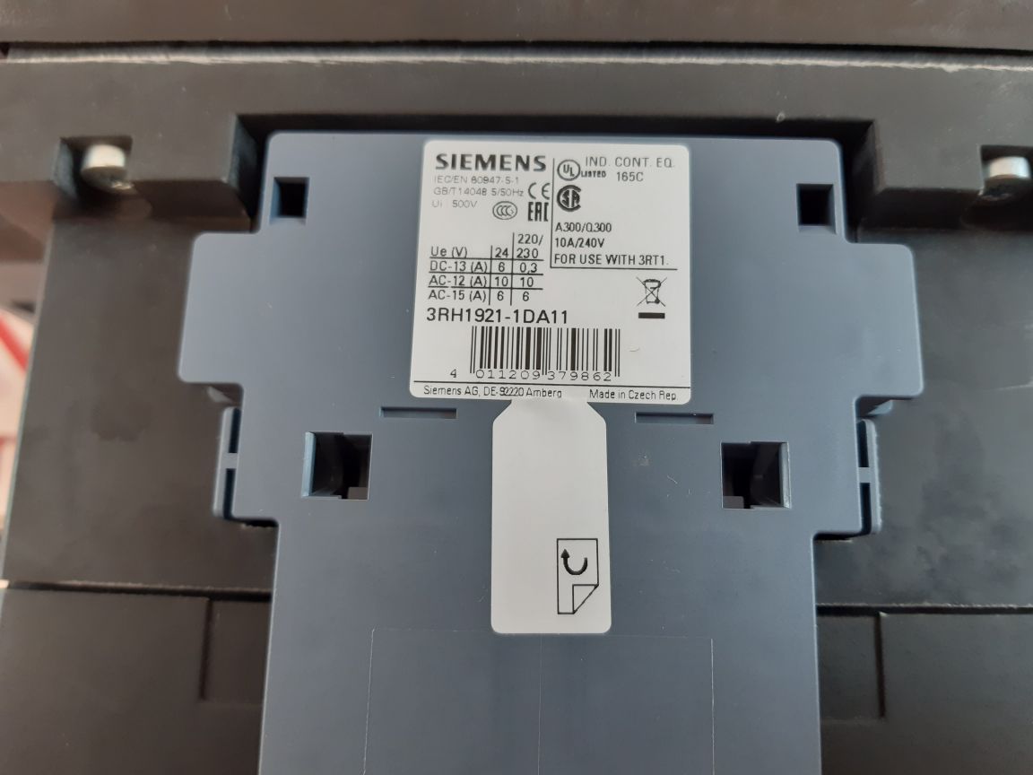 Siemens 3Rt1065-6…6 Sirius Contactor 3Rt1065-6Ar36