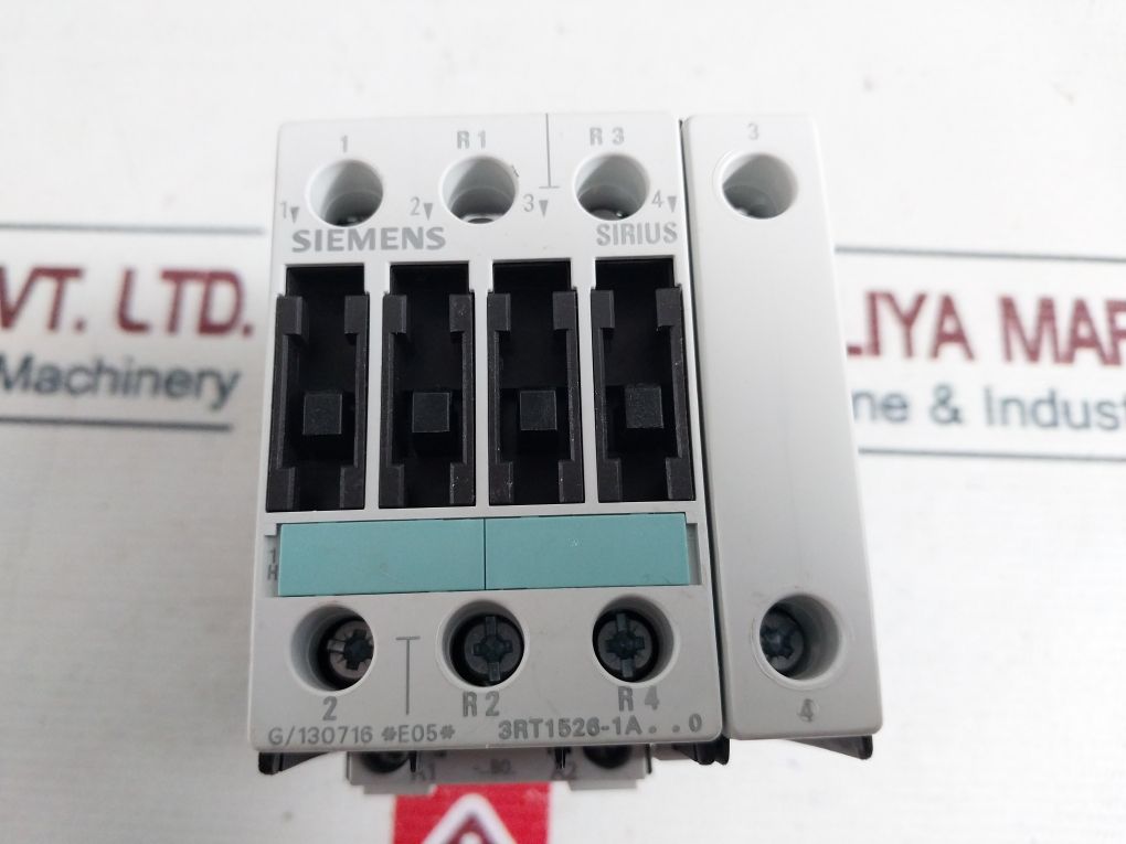 Siemens 3Rt1526-1A..0 Contactor Gb14048.4/50Hz Ip20