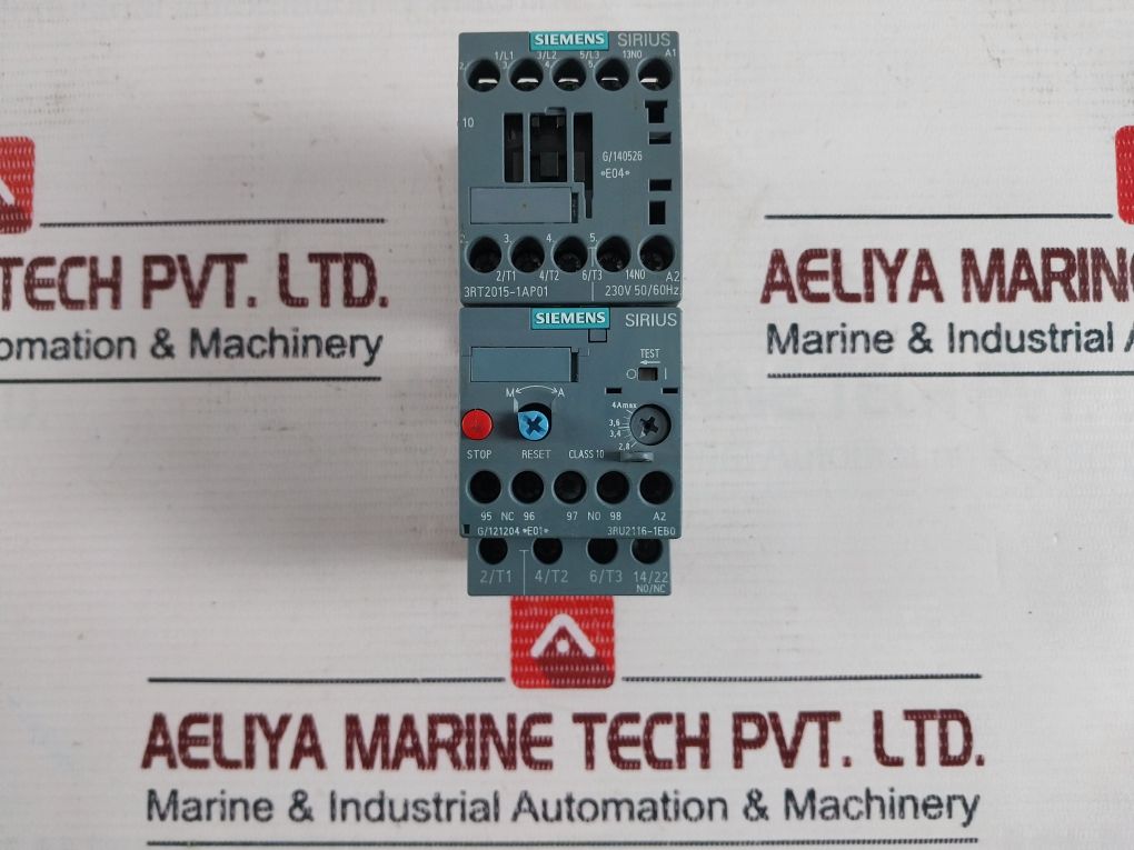 Siemens 3Rt2015-1Ap01 Power Contactor 230V