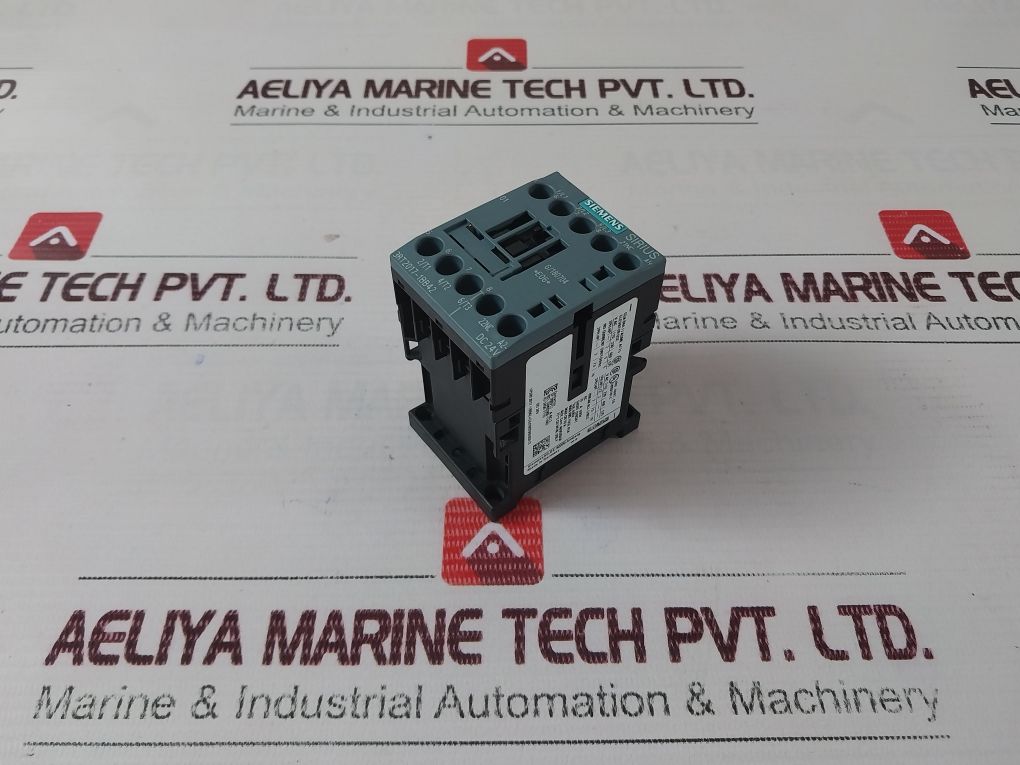 Siemens 3Rt2017-1Bb42 Contactor Dc 24V