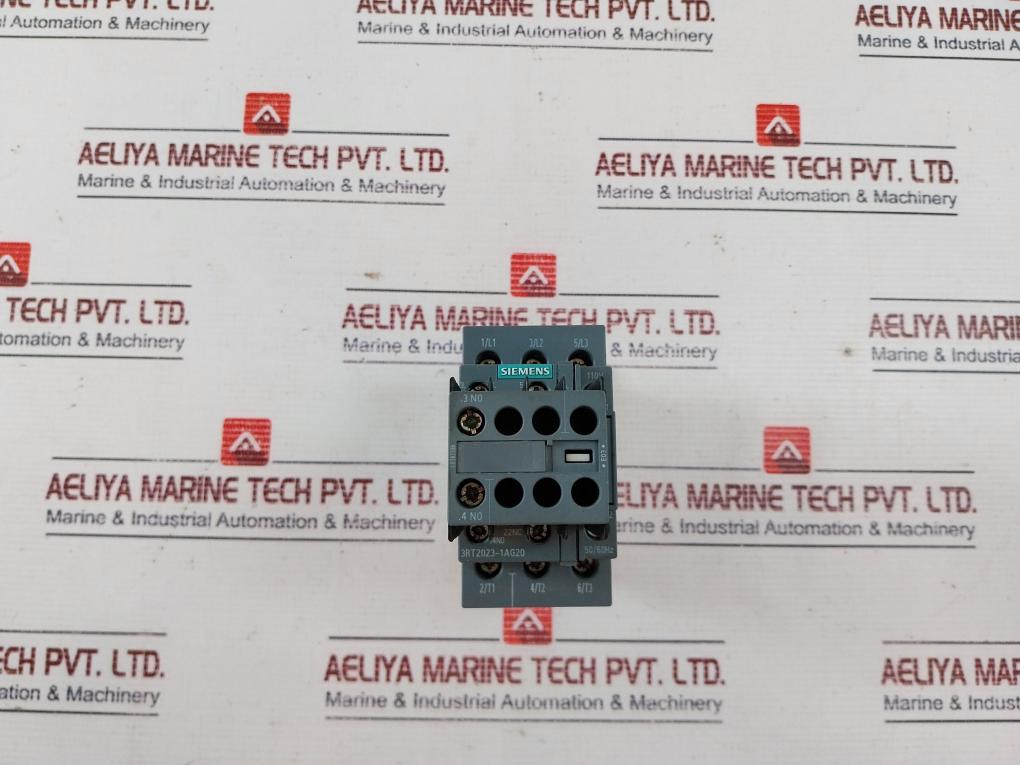 Siemens 3Rt2023-1Ag20 Power Contactor 35A 600V Ac