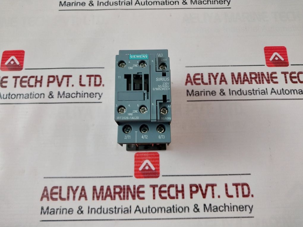 Siemens 3Rt2026-1Al20 Power Contactor 230V 50/60Hz