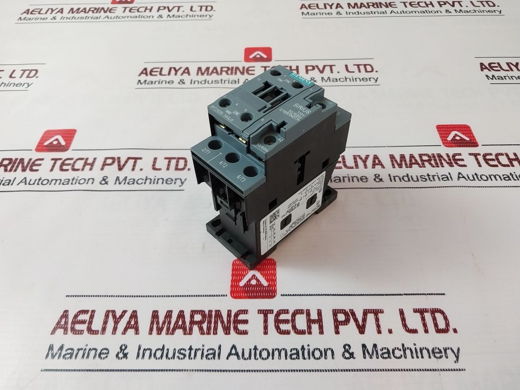 Siemens 3Rt20261Ag20 Contactor 110V 50/60Hz 35A 600 Vac