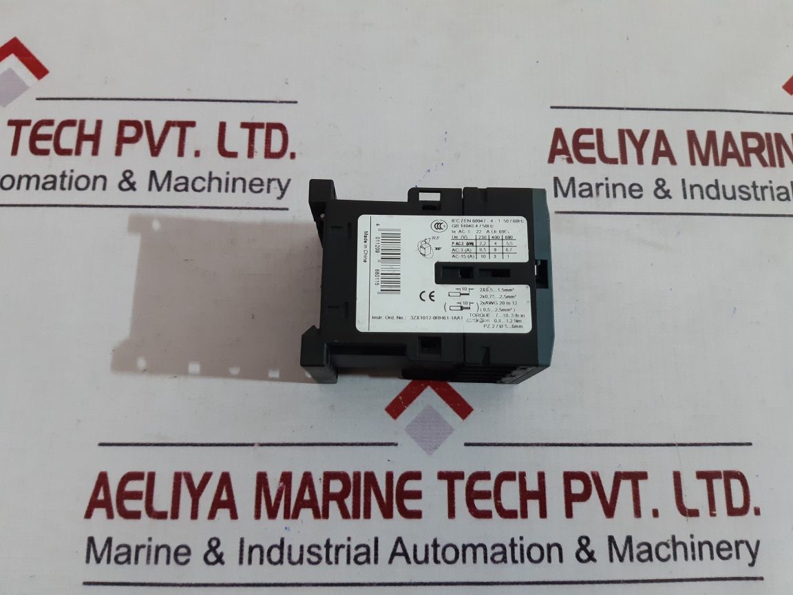 Siemens Sirius 3Rt6016-1Bf41 Contactor