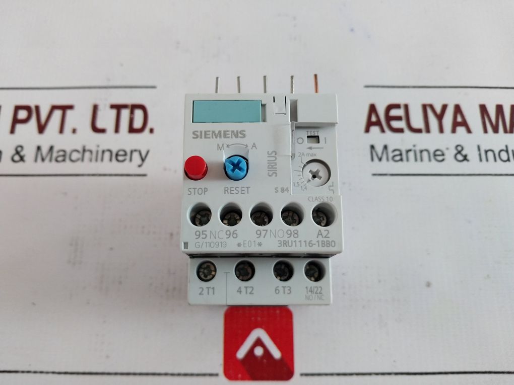 Siemens 3Ru1116-1Bb0 Overload Relay