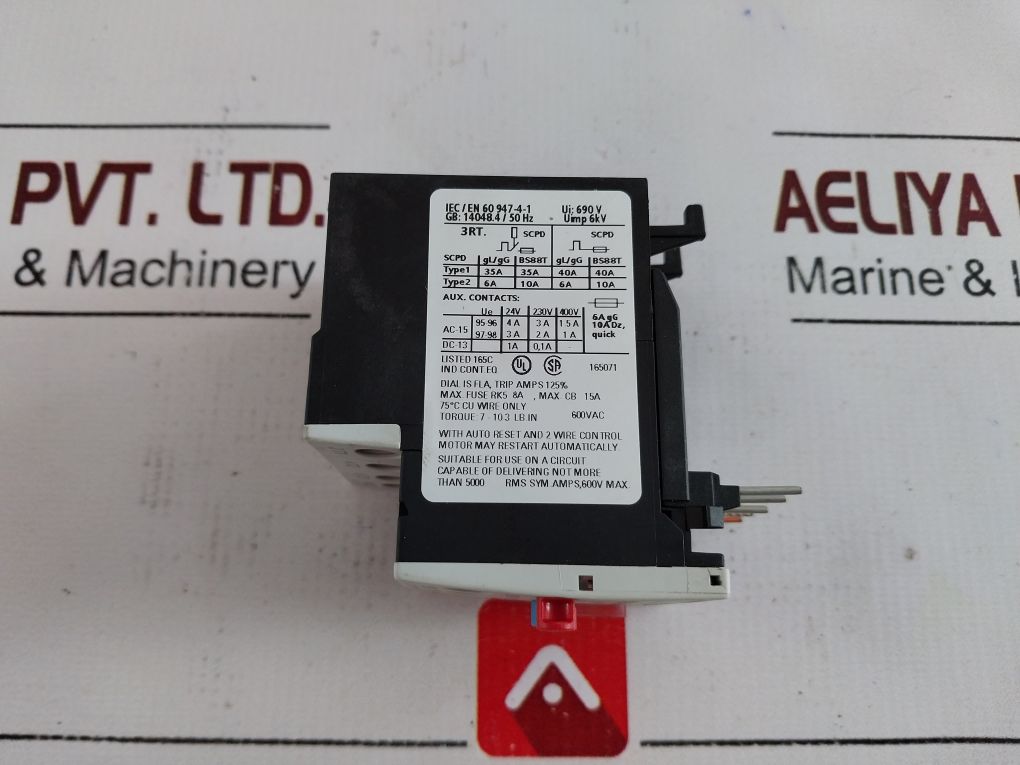 Siemens 3Ru1116-1Bb0 Overload Relay