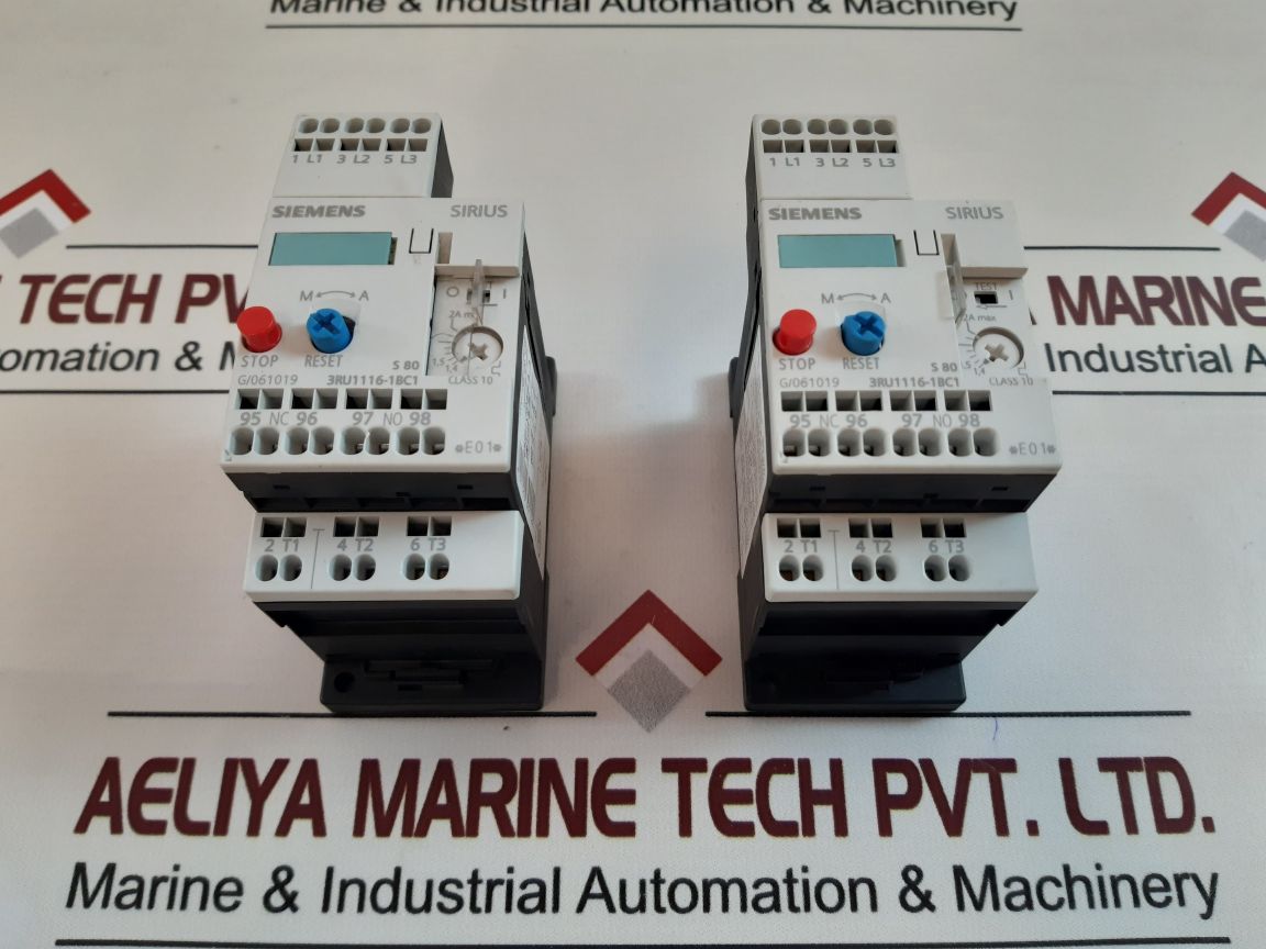 Siemens 3Ru1116-1Bc1 Motor Protection Overload Relay
