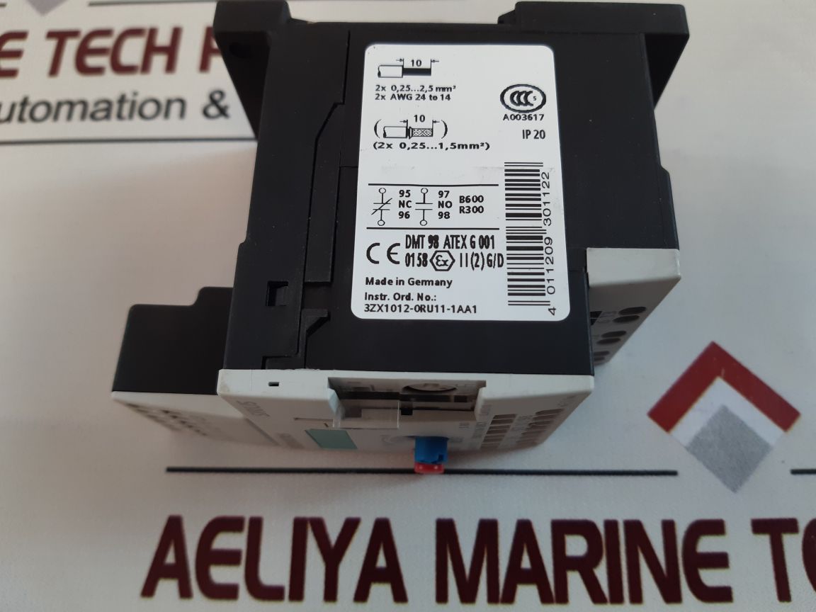 Siemens 3Ru1116-1Bc1 Motor Protection Overload Relay
