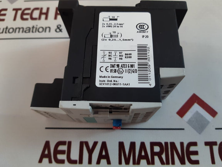 Siemens 3Ru1116-1Bc1 Motor Protection Overload Relay
