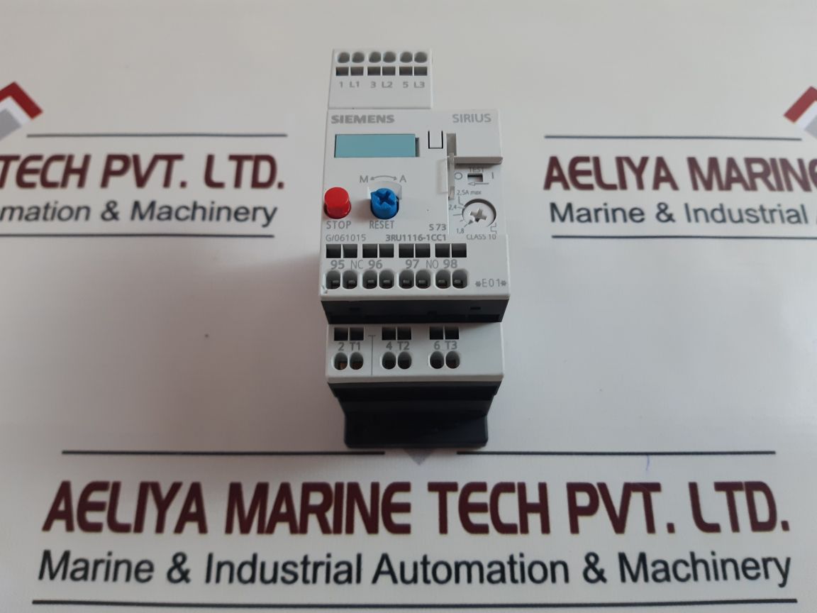 Siemens 3ru1116-1cc1 overload relay