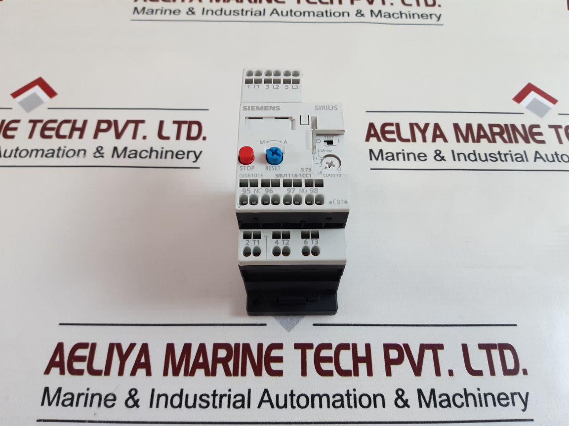 Siemens 3ru1116-1cc1 overload relay