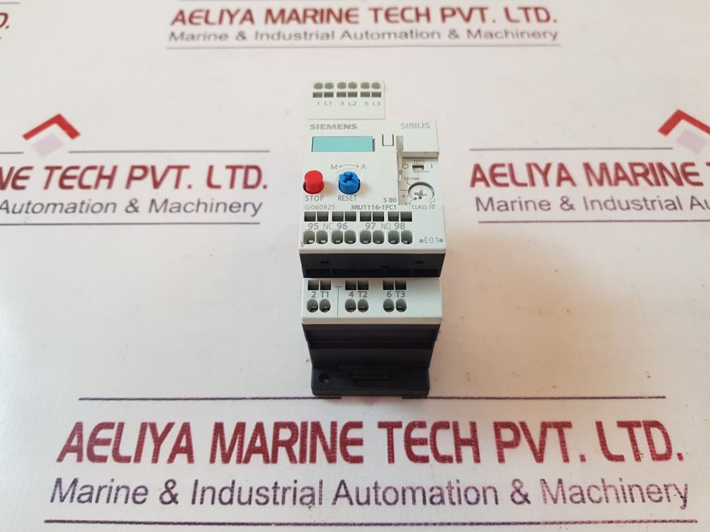 Siemens Sirius 3Ru1116-1Fc1 Overload Relay
