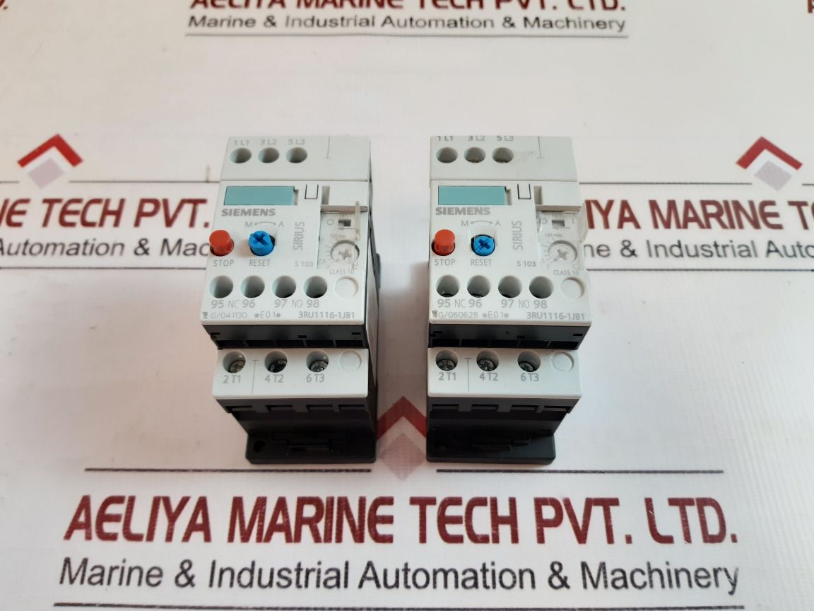 Siemens 3Ru1116-1Jb1 Overload Protection Relay
