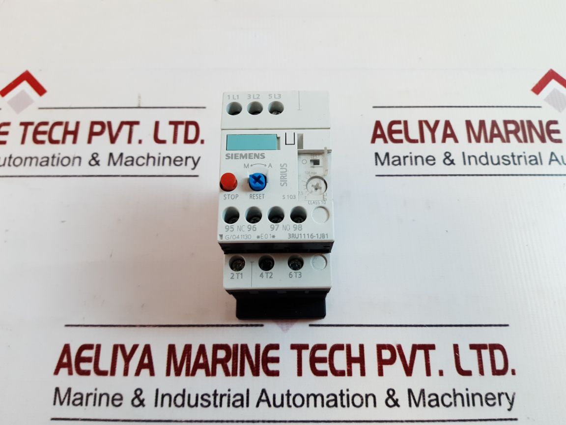 Siemens 3Ru1116-1Jb1 Overload Protection Relay
