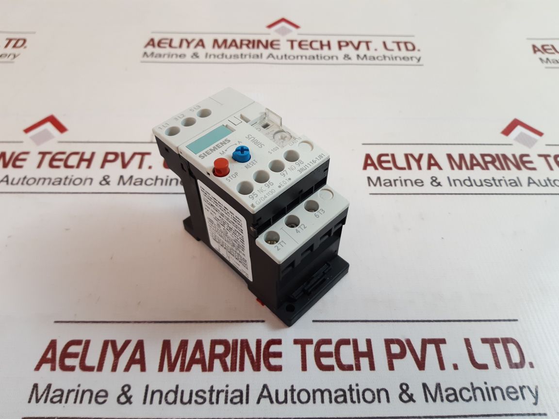 Siemens 3Ru1116-1Jb1 Overload Protection Relay
