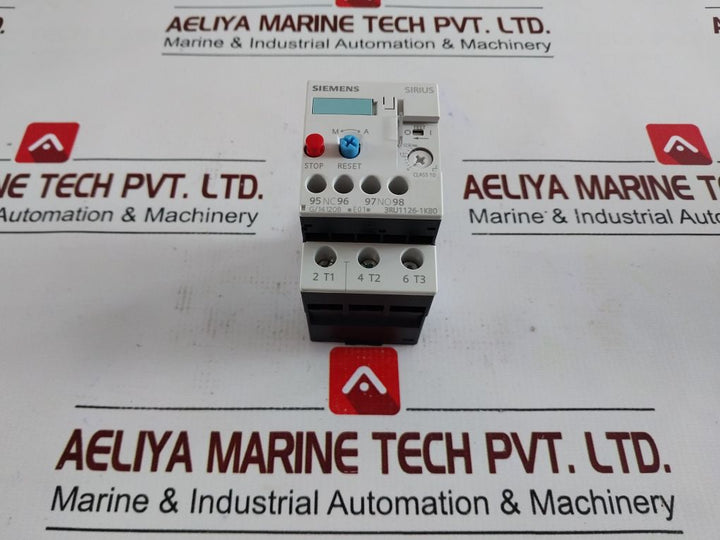 Siemens 3Ru1126-1Kb0 Thermal Overload Relay