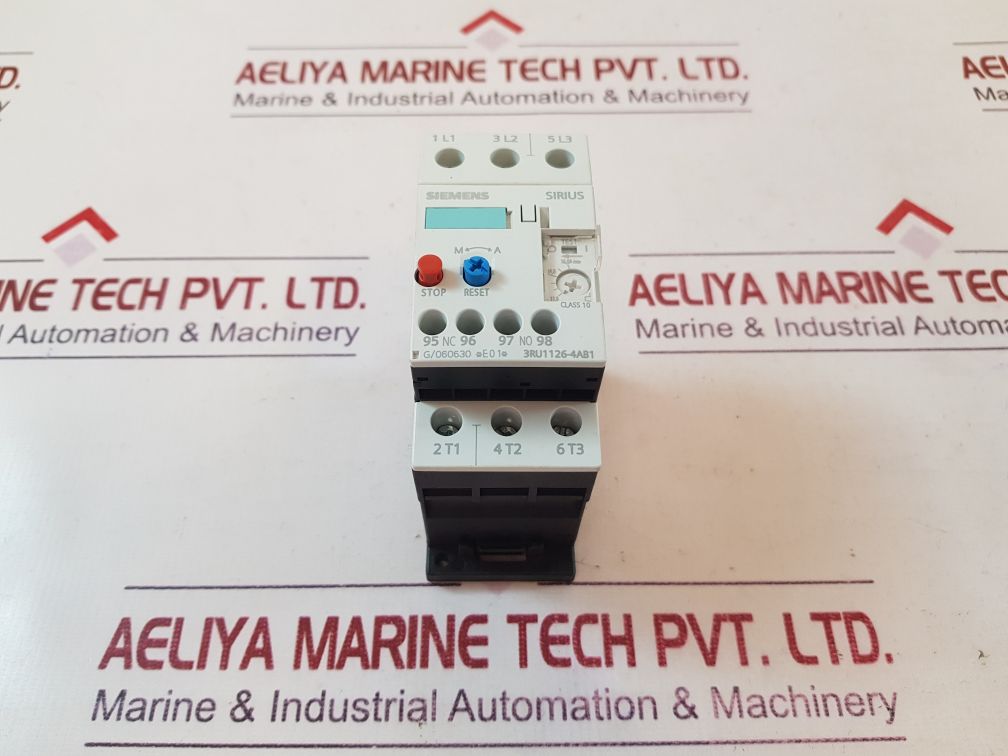 Siemens 3Ru1126-4Ab1 Overload Relay
