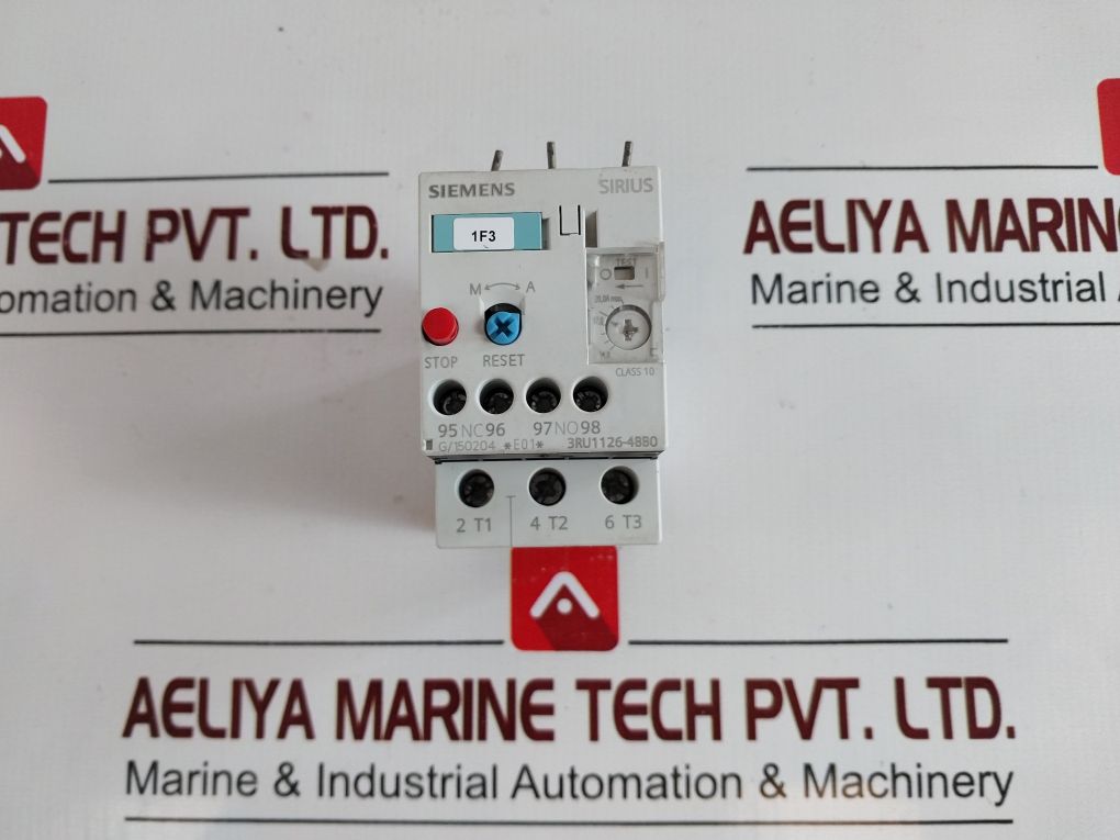 Siemens 3Ru1126-4Bb0 Overload Relay 